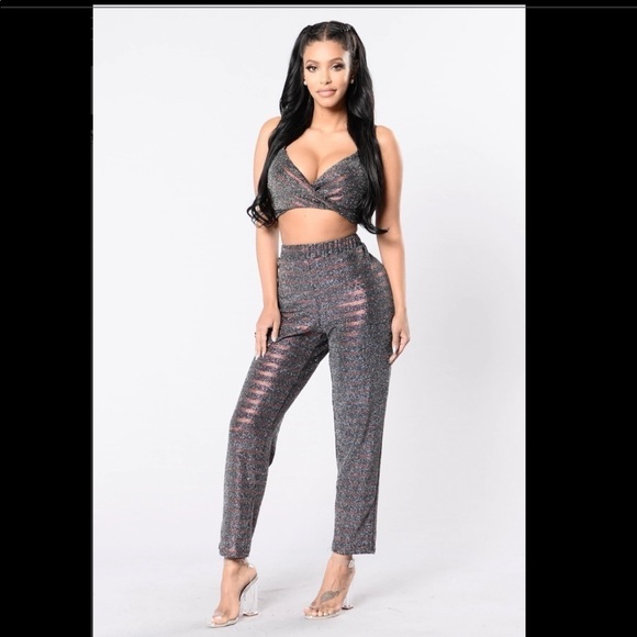 Fashion Nova Pants - Fashion Nova - Holiday Party Set